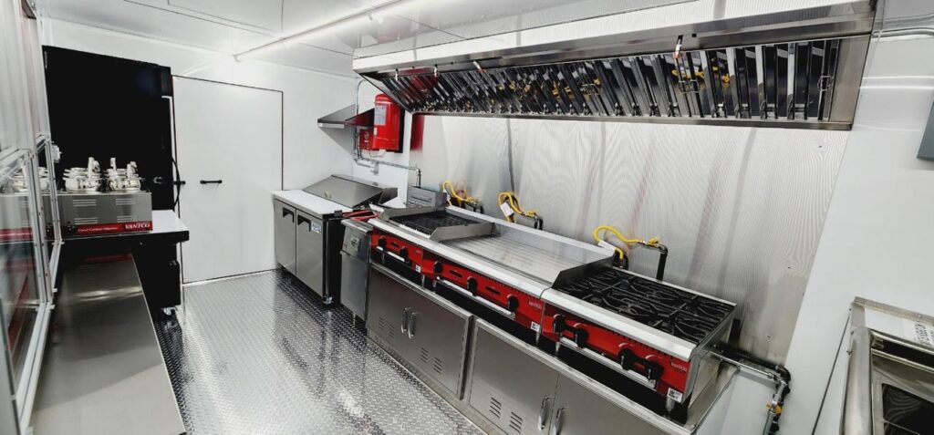 Fully Equipped Food Trailer for Sale